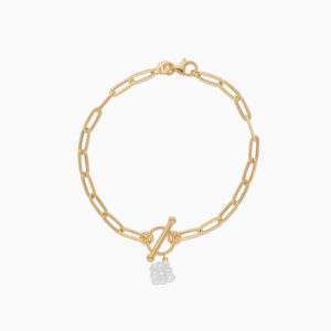 18K Gold Pearl Bracelet